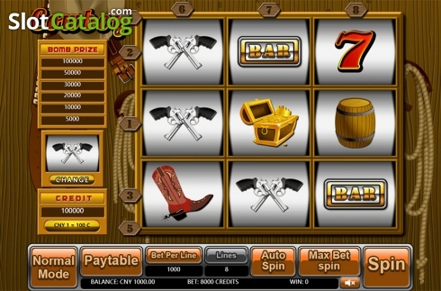 Bildschirm2. Cowboy (Aiwin Games) slot