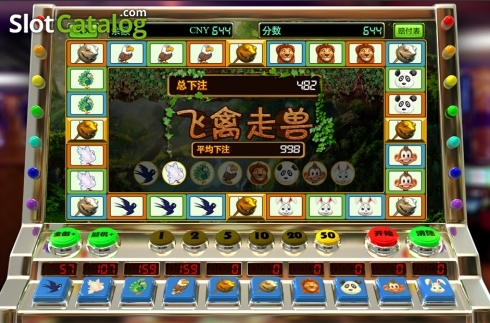 Game workflow . Forest Animal slot