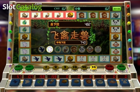 Game workflow 2. Forest Animal slot