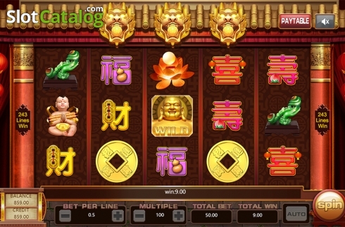 Game workflow . Fortune Maitreya slot
