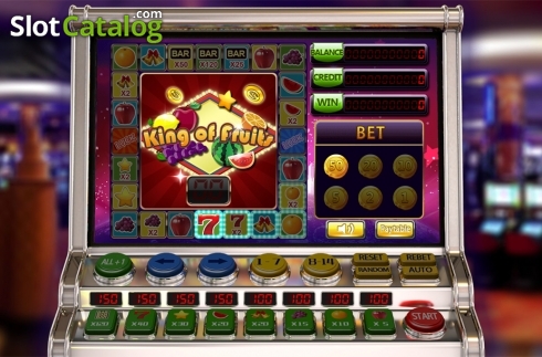 Game workflow . King of Fruits (Aiwin Games) slot