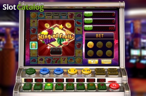 Game workflow 2. King of Fruits (Aiwin Games) slot