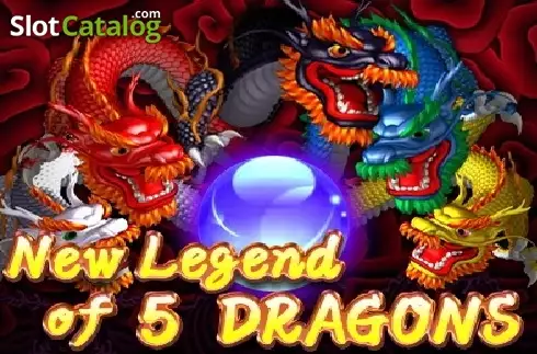New Legend of 5 Dragons Logo
