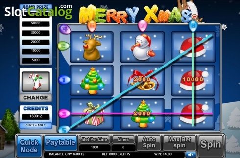 Bildschirm5. Merry Xmas (Aiwin Games) slot