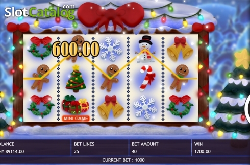 画面4. Christmas Joy (Triple Profits Games) カジノスロット