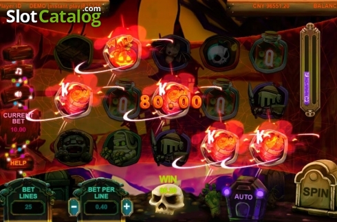 Ecran3. Halloween (Triple Profits Games) slot