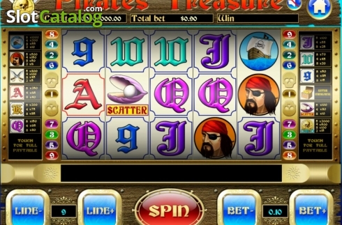 Bildschirm2. Pirates Treasure (Slot Factory) slot