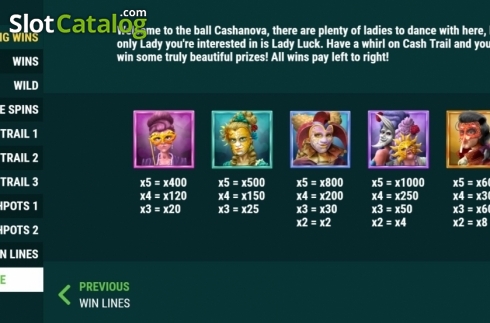Captura de tela4. Cashanova Cashpots slot