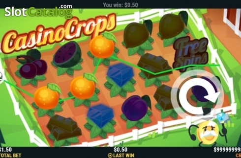 Skärmdump3. Casino Crops slot