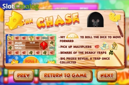 Bildschirm7. Cheese Chase slot