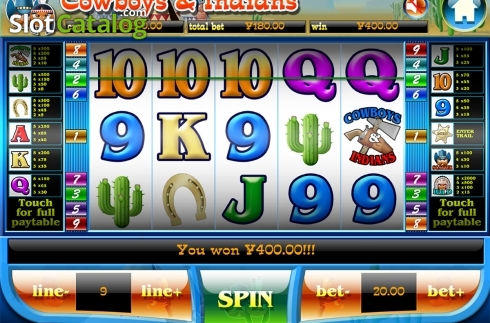 Schermo7. Cowboys and Indians slot