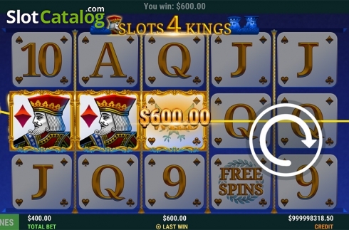 Bildschirm4. Slots 4 Kings slot