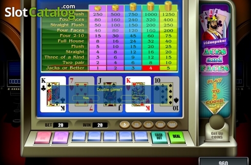 Game Screen 3. Aces And Faces (Novomatic) slot