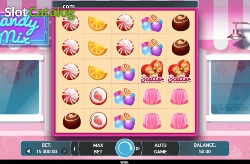 画面2. Candy Mix カジノスロット