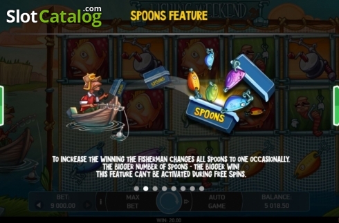 Features 2. Fishing Weekend slot