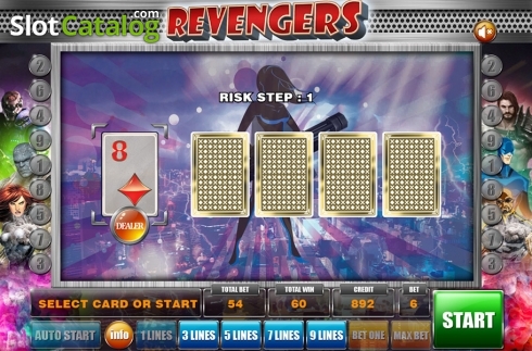 Bildschirm6. Revengers slot