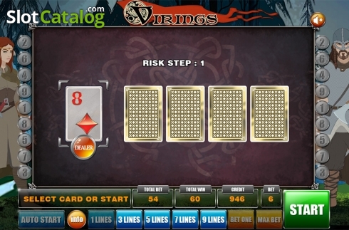 Gamble game . Vikings (GameX) slot