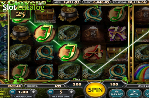 Win Screen 1. Lucky Clovers (Nucleus Gaming) slot