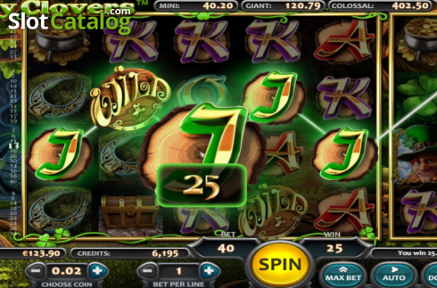 Win Screen 2. Lucky Clovers (Nucleus Gaming) slot