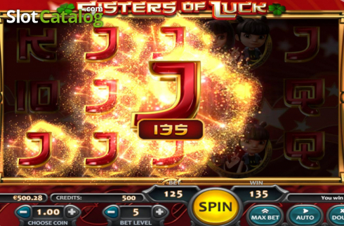 Win Screen 2. Sisters of Luck slot
