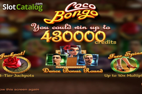 Schermo2. Coco Bongo slot