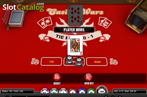 Οθόνη3. Casino Wars (1X2gaming) Κουλοχέρης 