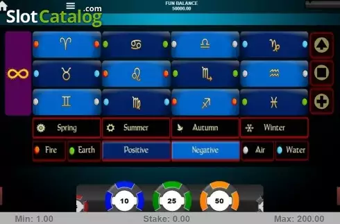 Game Screen 1. Astro Roulette slot