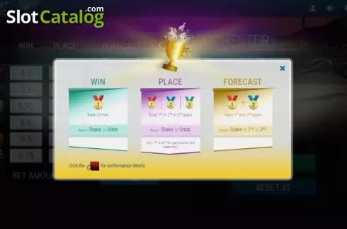 Info. Instant Virtual Greyhounds slot