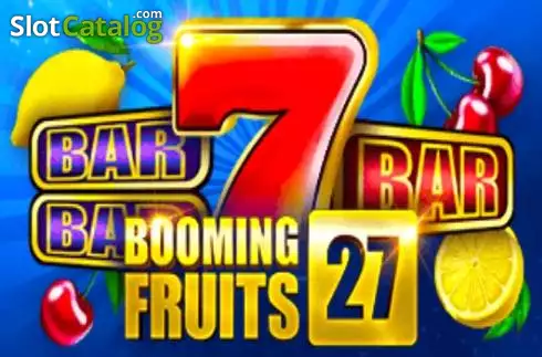 Booming Fruits 27 ロゴ