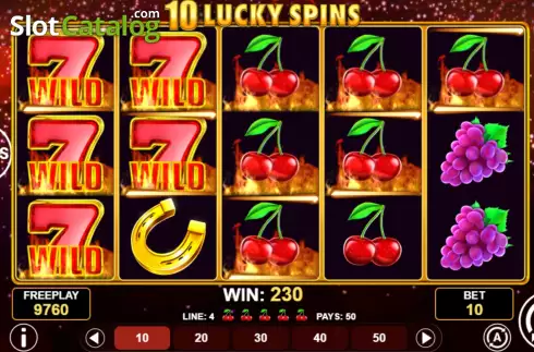 Skärmdump4. 10 Lucky Spins slot