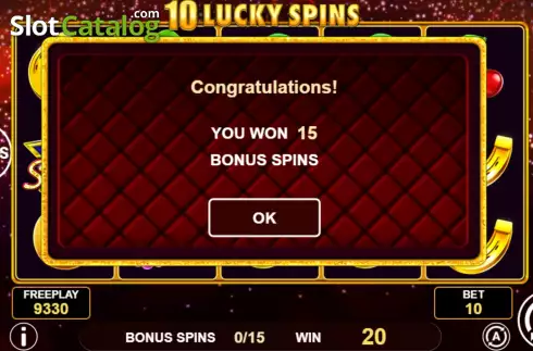 Ekran7. 10 Lucky Spins yuvası