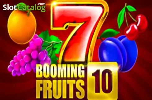 Booming Fruits 10 Логотип
