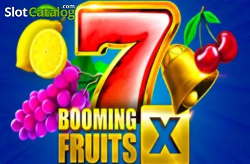Booming Fruits X Logotipo