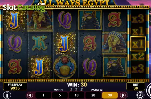 Скрин4. All Ways Egypt слот