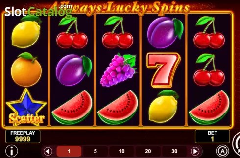 画面2. Allways Lucky Spins カジノスロット