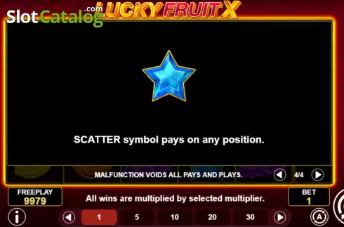 Ecran8. Lucky Fruit X slot