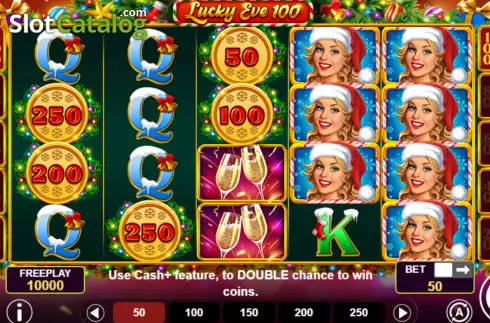 Game screen. Lucky Eve 100 slot