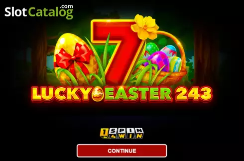 Ecran2. Lucky Easter 243 slot