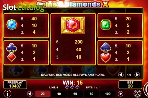 Captura de tela8. Coins'n Diamonds X slot