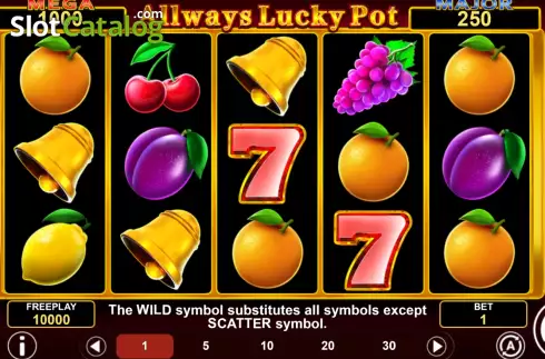 Schermo2. Allways Lucky Pot slot