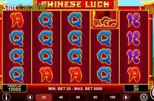 Pantalla2. Chinese Luck Tragamonedas 
