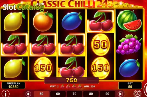 Скрін3. Classic Chilli 243 слот