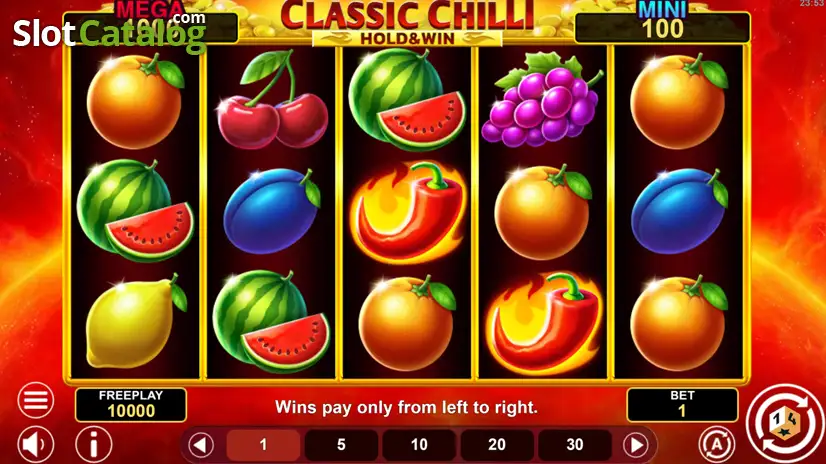 Classic Chilli Hold & Win Slot Classic Chilli Hold & Win Slot