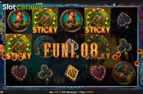 Free Spins 2. Sinister Circus slot
