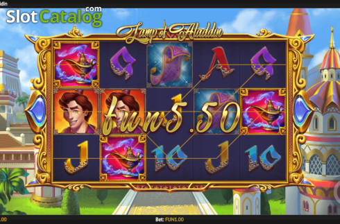 Bildschirm4. Lamp of Aladdin slot