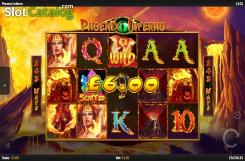 Win Screen 2. Phoenix Inferno slot