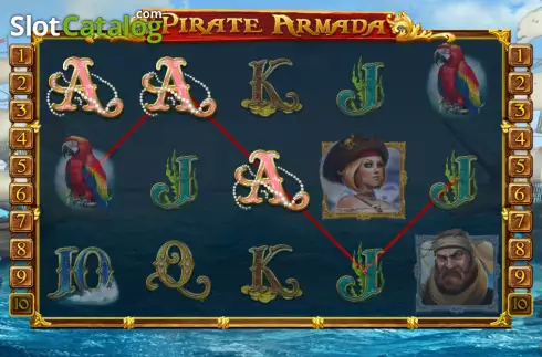 画面4. Pirate Armada カジノスロット