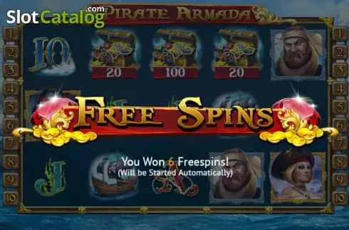 Free Spins 1. Pirate Armada slot