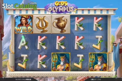 Bildschirm4. Gods of Olympus 2 slot