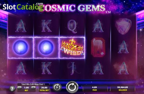 Win 1. Cosmic Gems slot